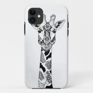 Capa de telefone do girafa dos retalhos