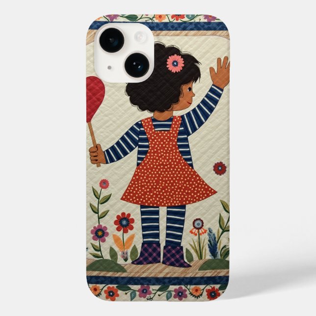Capa de telefone do Presente no Aniversário de Nat (Verso)