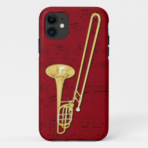 Capa de telefone do Trombone (baixo). Cor da
