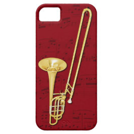Capa de telefone do Trombone (baixo). Cor da