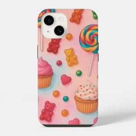 Capa de telefone doce de terra doce - Pastel Candy