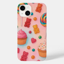 Capa de telefone doce de terra doce - Pastel Candy