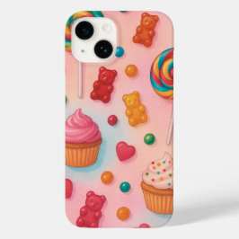 Capa de telefone doce de terra doce - Pastel Candy