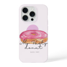 Capa de telefone donut pastoso