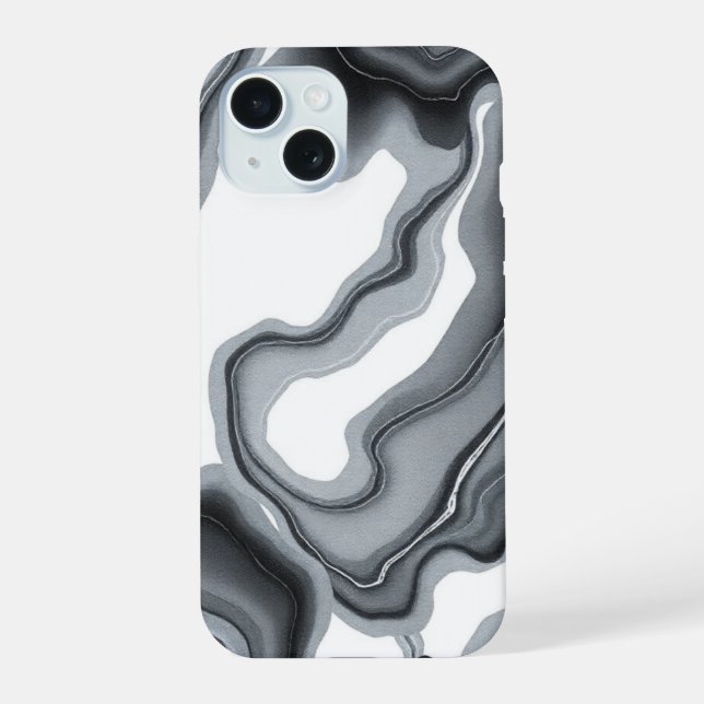 Capa de telefone em tweed texturizado para iPhone  (Verso)