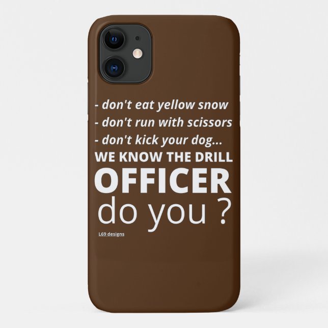 capa de telefone engraçada do iPhone 11 "SABEMOS A (Verso)