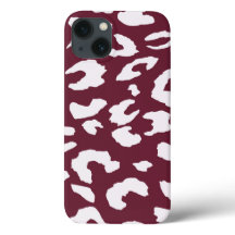 CAPA DE TELEFONE ESTAMPADA COM GUEPARDO BRANCO - F