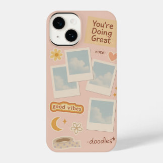 Capa de telefone estética de colagem digital