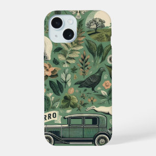 Capa de Telefone Evergreen - Design Natureza e Ret