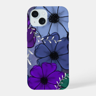 Capa de telefone floral