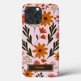 Capa de telefone Floral Bonito Colorida Flores