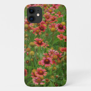 Capa de telefone Floral de Prados de Flores Vermel