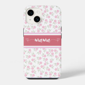 Capa de telefone Floral "Mama"