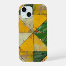 Capa de Telefone Geométrica Tom Terroso Vintage