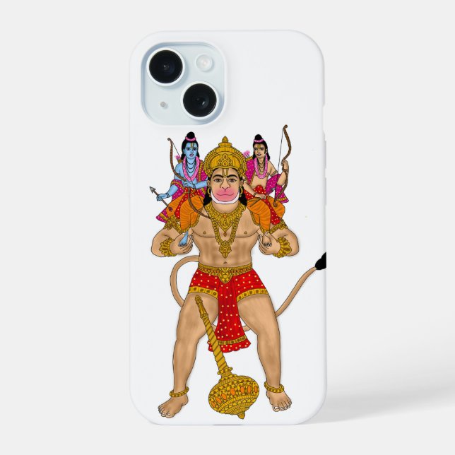Capa de telefone Hanuman (Verso)