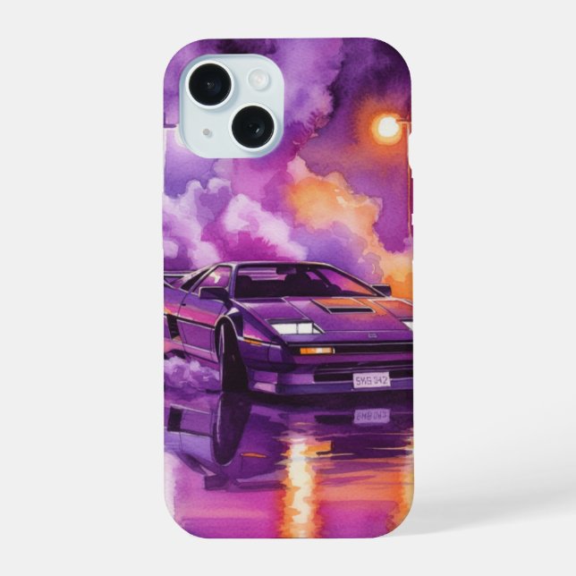 Capa de telefone Hyper-Car do Futuro da Onda Sinté (Verso)