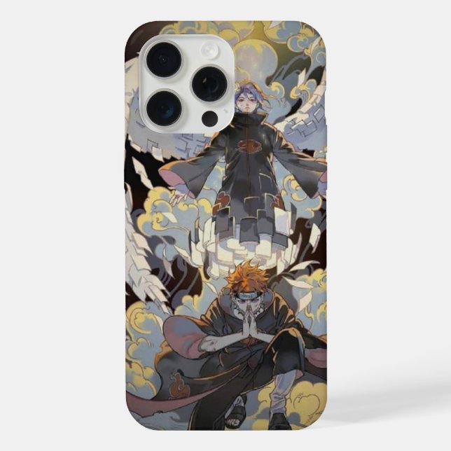 Capa de telefone impressa com anime para iPhone (Verso)