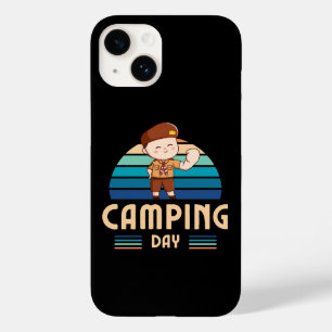 Capa de telefone incrível para os campistas