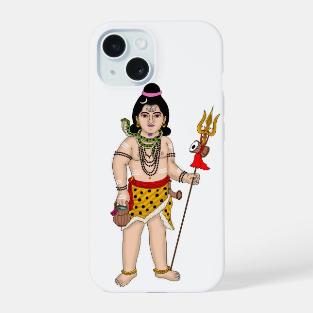 Capa de telefone infantil Shiva (Verso)