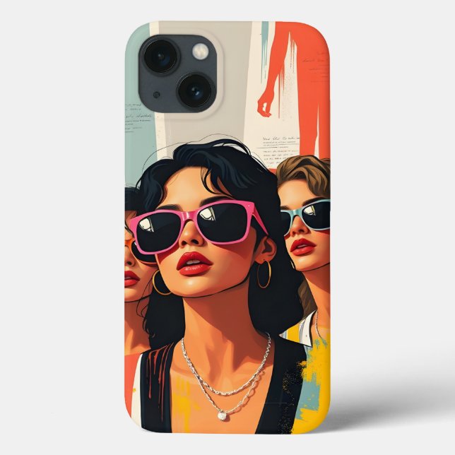 Capa de telefone inspirada na cultura da pop (Verso)