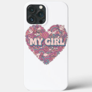 Capa de telefone iphone 13 pro max My girl cute