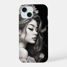 Capa de telefone Juliet com Rosas
