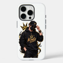 Capa de telefone King Streetwear – Design de Coroa