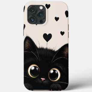 Capa de telefone Kitty Peekaboo Midnight