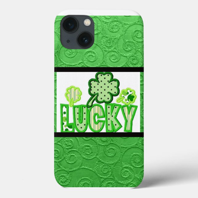 Capa de telefone Lucky Irish (Verso)