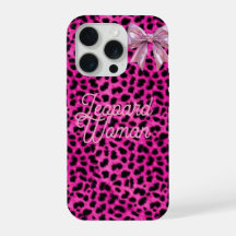 Capa de telefone Mulher Leopardo 