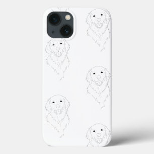 Capa de telefone para amante de golden retriever