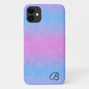 Capa de telefone Personalizada Azul e Rosa