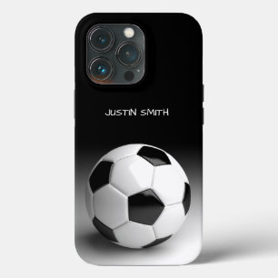 Capa de telefone personalizada bola de futebol pre