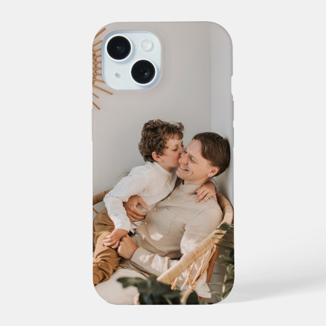 Capa de telefone personalizada com foto Apple iPho (Verso)