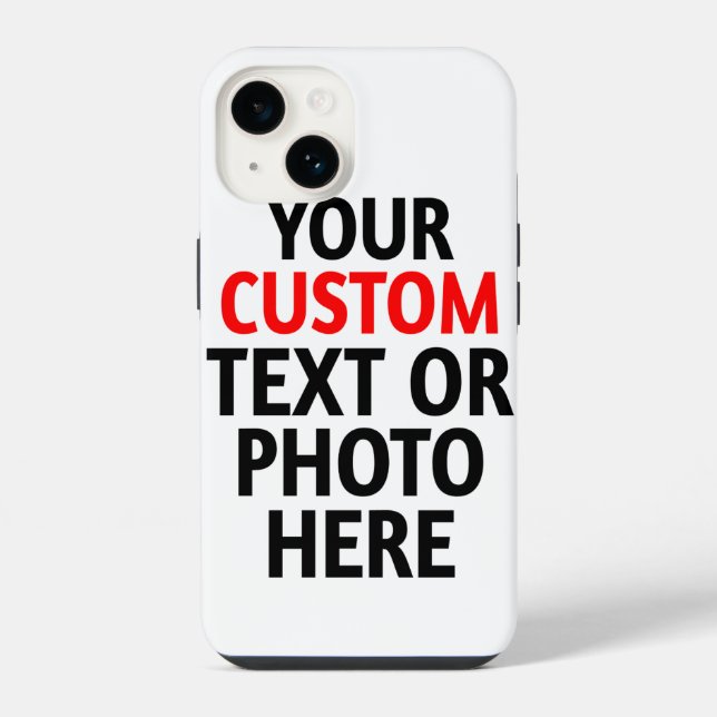 Capa de Telefone Personalizada – Com o Seu Nome (Verso)