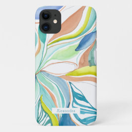 Capa de telefone Personalizada de Abstrato de Aqua