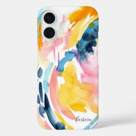 Capa de telefone Personalizada de Abstrato de Aqua