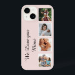 Capa de telefone Personalizada de Colagem de Image<br><div class="desc">Crie uma capa de telefone única com uma colagem personalizada de fotos! Mostre suas memórias favoritas em um design de grade de na moda,  perfeito para manter os entes queridos próximos e fazer seu dispositivo realmente único.</div>