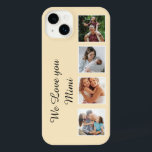 Capa de telefone Personalizada de Colagem de Image<br><div class="desc">Crie uma capa de telefone única com uma colagem personalizada de fotos! Mostre suas memórias favoritas em um design de grade de na moda,  perfeito para manter os entes queridos próximos e fazer seu dispositivo realmente único.</div>