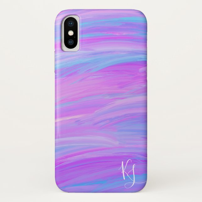 Capa de telefone Personalizada de Cores Pintadas (Verso)
