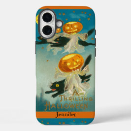 Capa de telefone personalizada de gatos vintage de