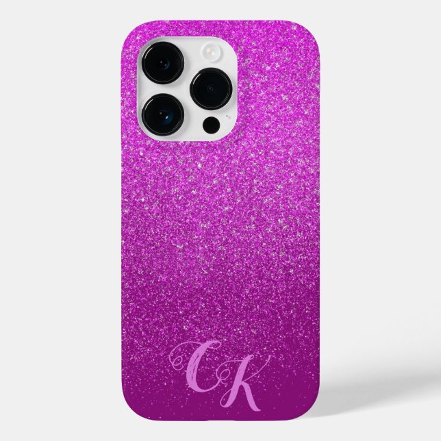 Capa de telefone Personalizada do Shimmer Glitter  (Verso)