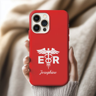 Capa de telefone personalizada para enfermeira de 