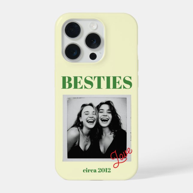 Capa de Telefone Personalizada para Melhor Amiga (Verso)