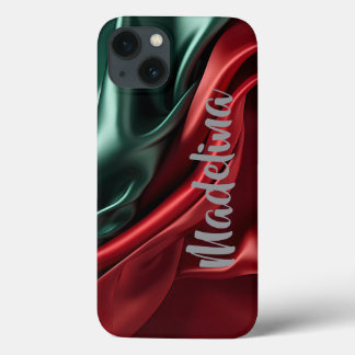 Capa de telefone personalizável cor única adicione