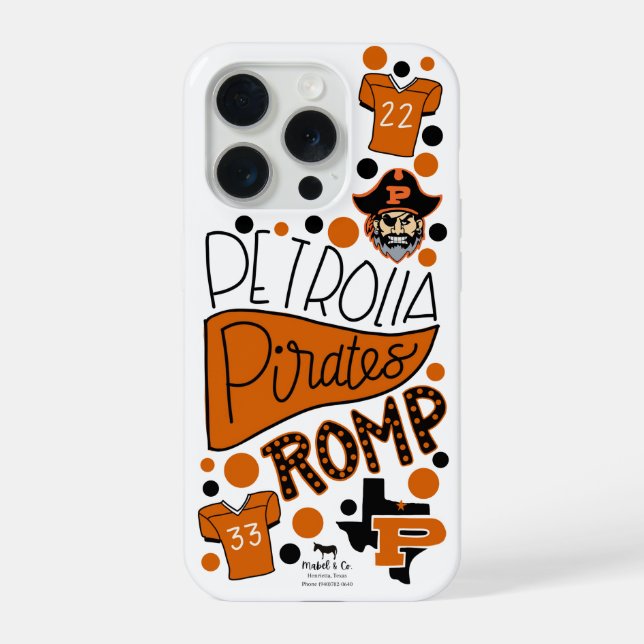 Capa de telefone Pirates (Verso)