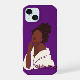 Capa de telefone pop feminino iphone 15