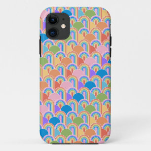 Capa de telefone Rainbow Clamshell