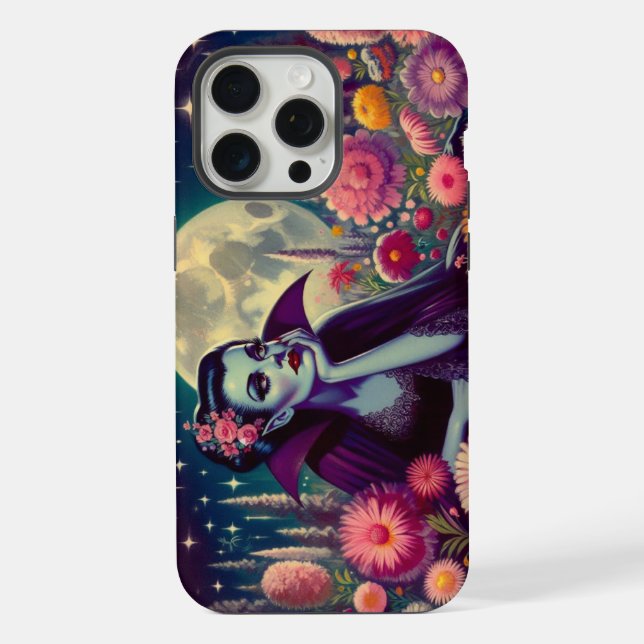 Capa de telefone resistente vampiro melancólico (Verso)