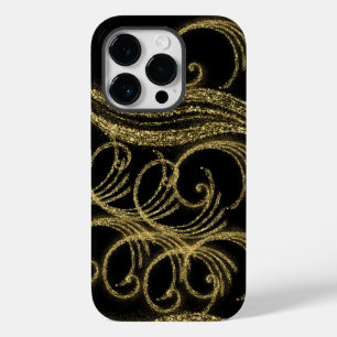 capa de telefone rico preta para presente ou festa
